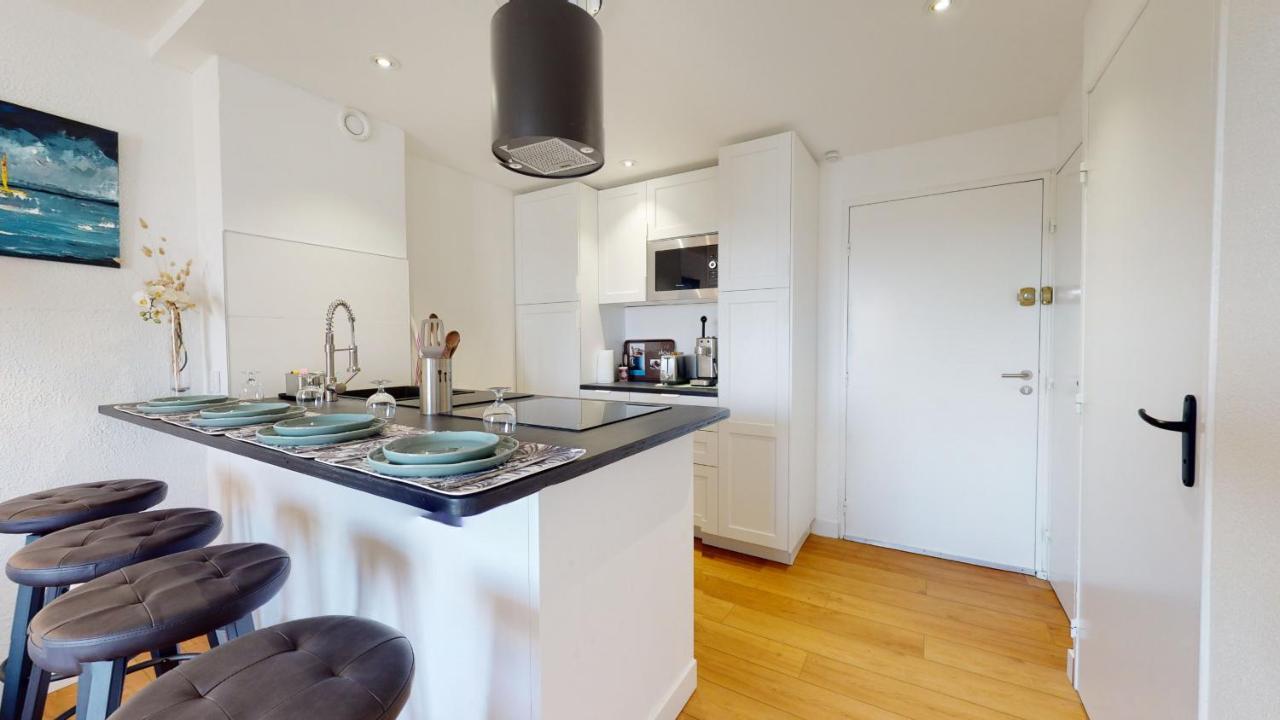 Le Ponton Bleu Vue Face Au Port Apartment แซงต์-ฌีย์-ครัว-เดอ-วี ภายนอก รูปภาพ